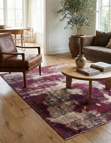 3' 6 x 5' 2 Hand Knotted Ultra Vintage Persian Wool Rug
