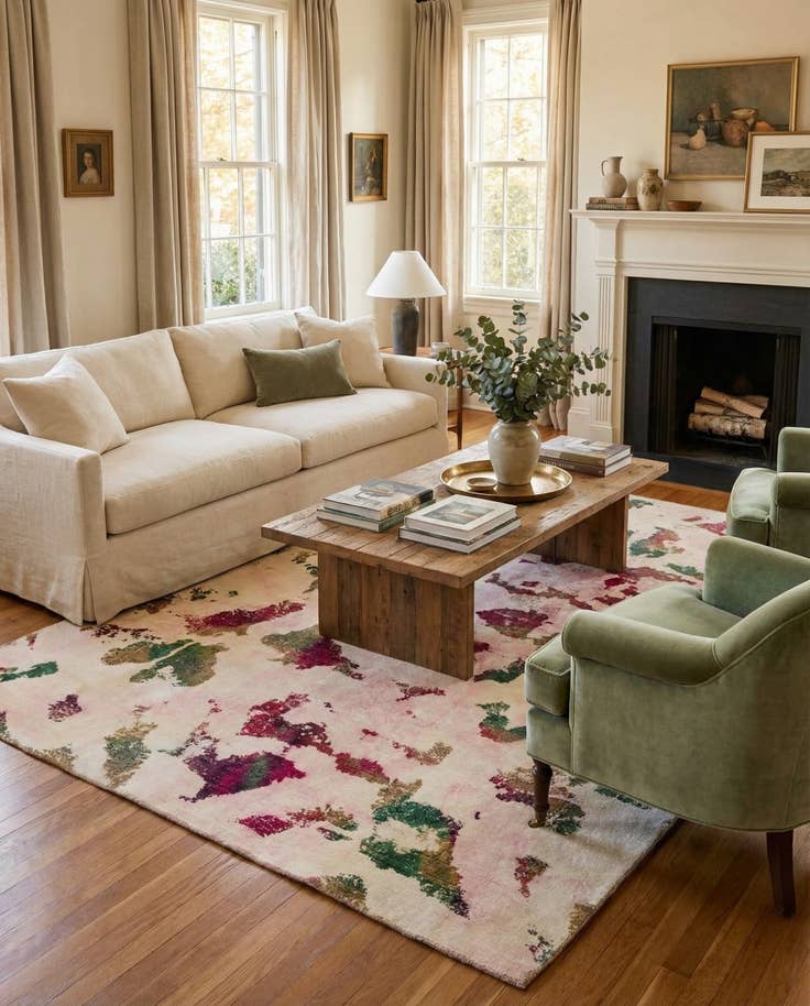 Detail image of 9' 2 x 12' Hand Knotted Ultra Vintage Persian Wool Rug