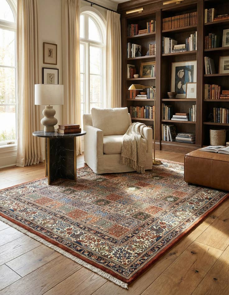 Detail image of  6' 9 x 9' 5 Mood Wool Rug