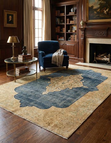 4' 11 x 7' 8 Vintage Royal Rug