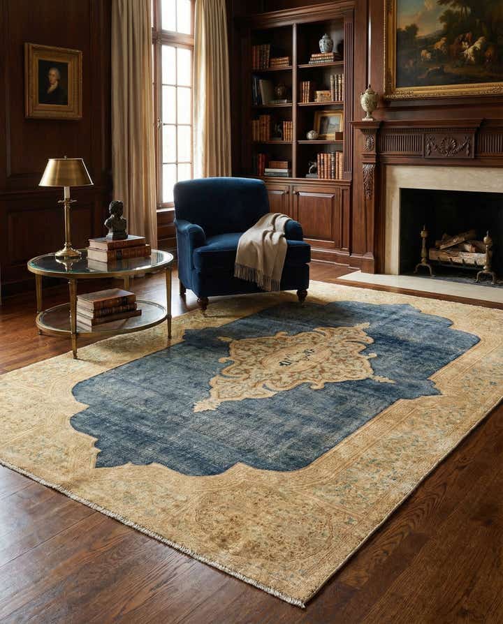 4' 11 x 7' 8 Vintage Royal Rug