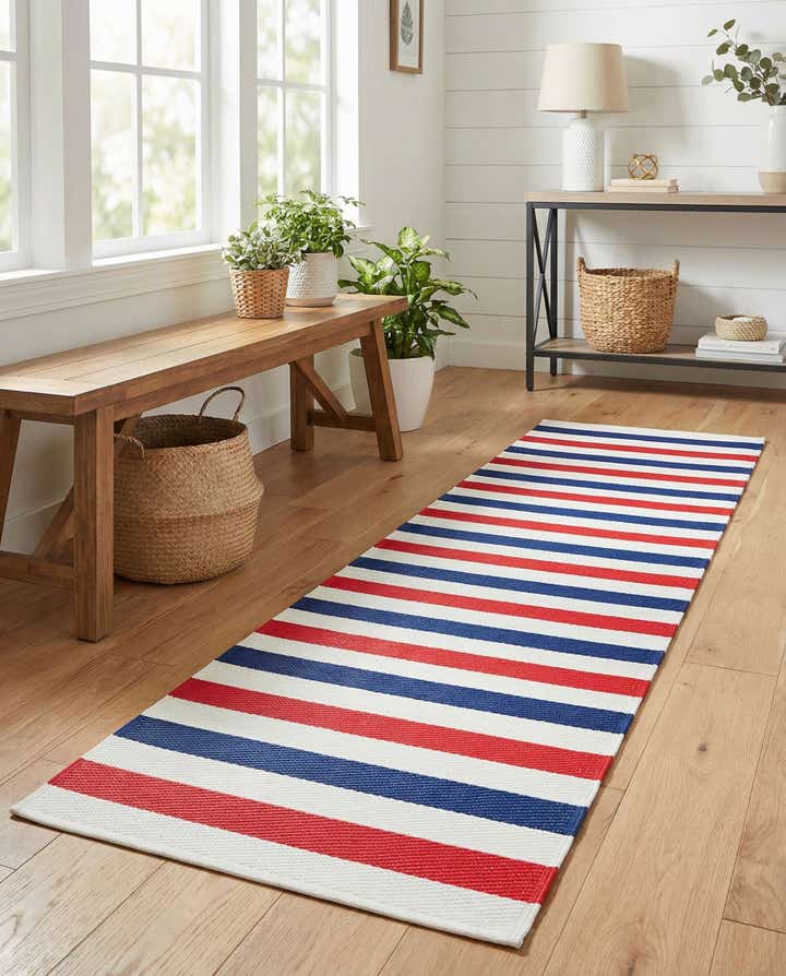 2' x 6' Easy-Clean Vista Breeze Indoor / Outdoor Runner Rug