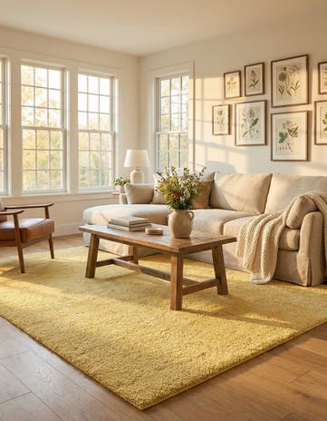 10' x 13' Solid Frieze Rug