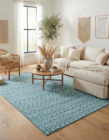 10' x 13' Kasbah Trellis Rug