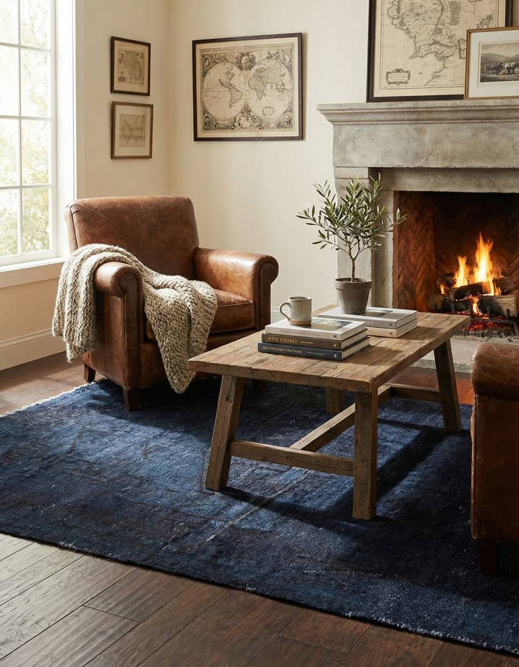 Detail image of 3' 3 x 6'  Hand Knotted Ultra Vintage Persian Wool Rug