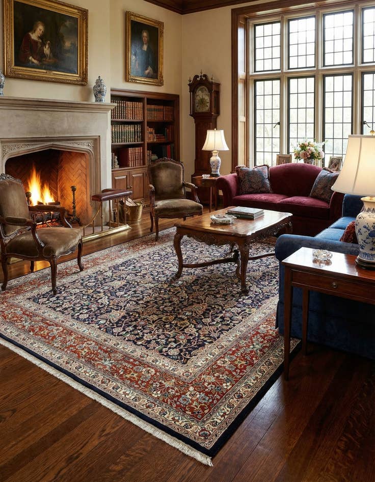 Detail image of  6' 9 x 9' 8 Mood Wool Rug