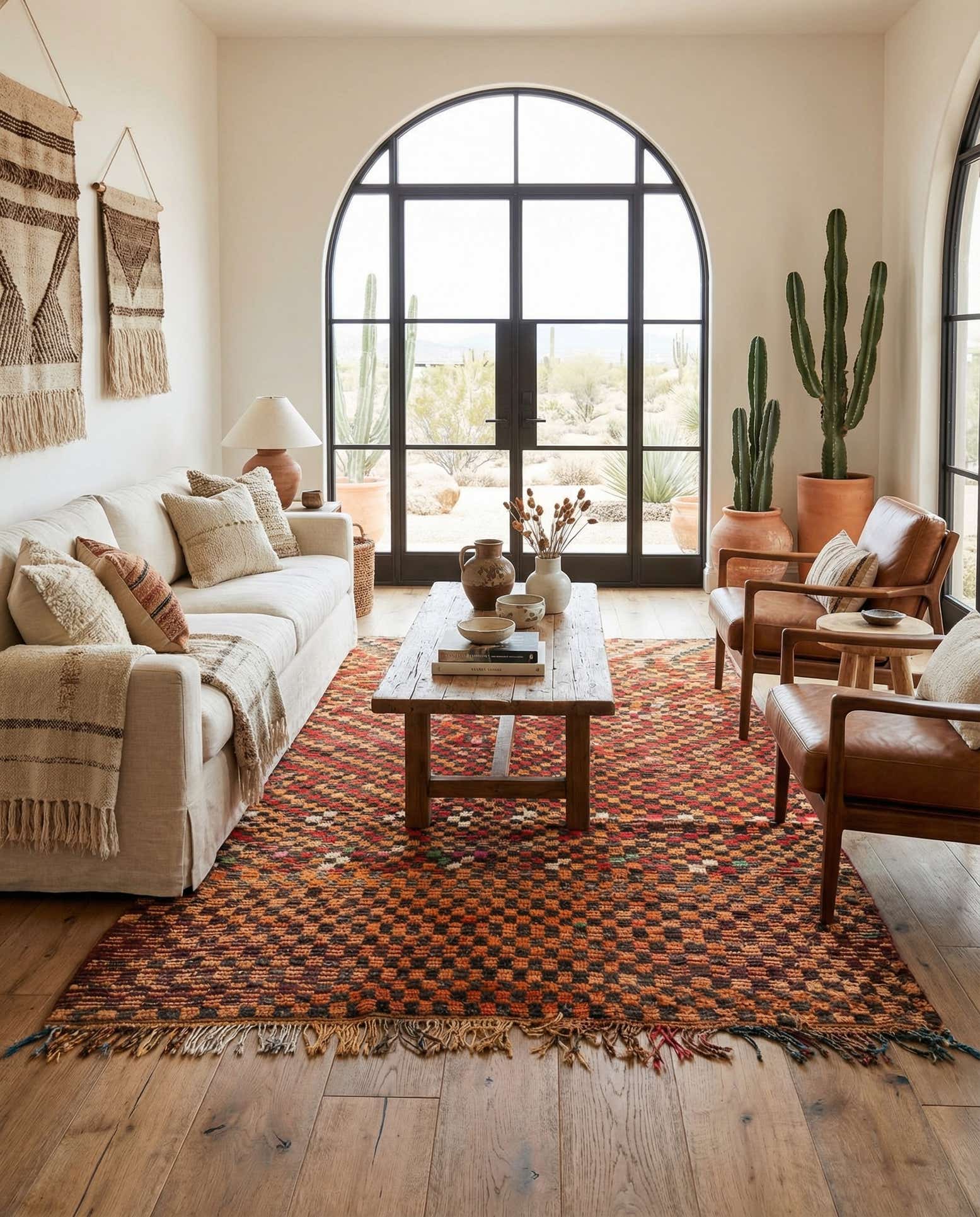 4' 11 x 9' 4 Berber Rug