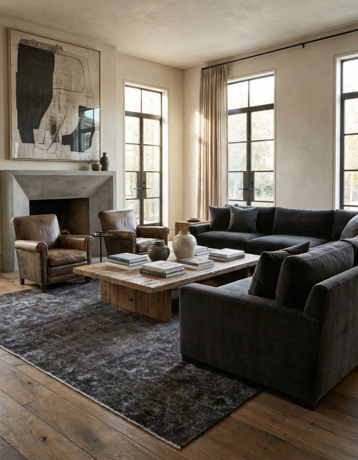 Detail image of 8' 10 x 11' 10  Hand Knotted Ultra Vintage Persian Wool Rug