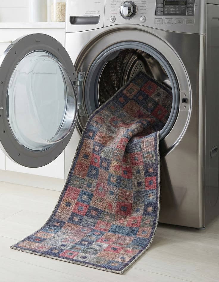 Detail image of 2' 7 x 12'  Washable Sisu Runner Rug