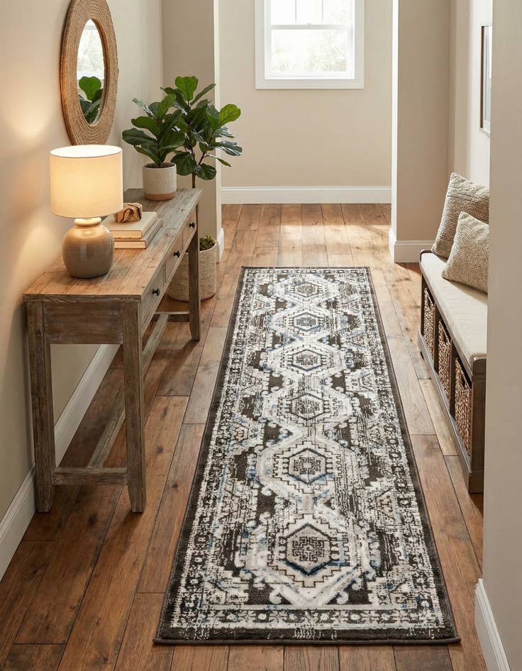 Detail image of 2' x 6' Charlotte Runner Rug