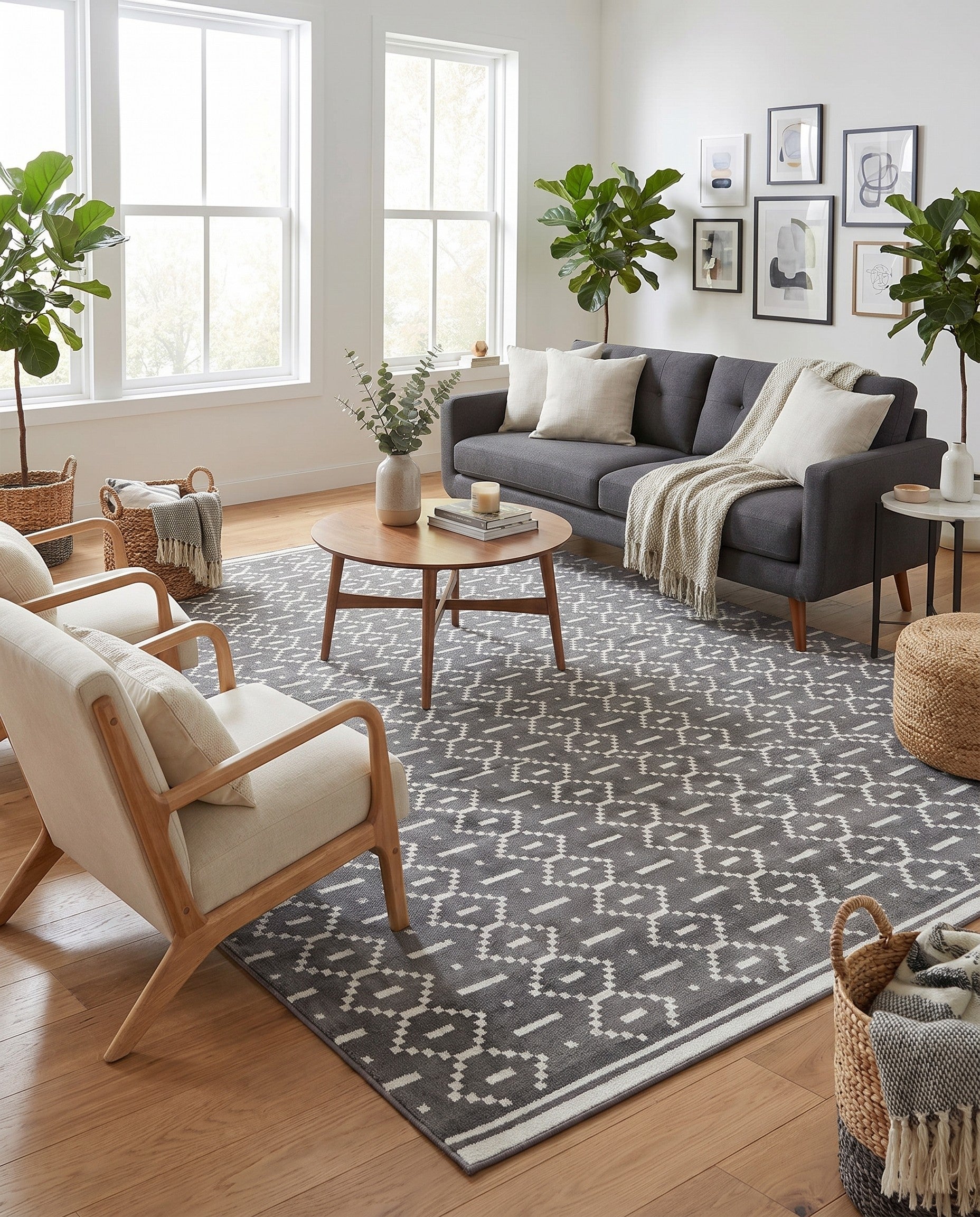 Gray Oslo Rug
