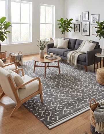 Gray Oslo Rug
