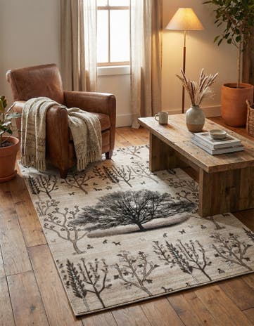 5' 3 x 7' 8 Gabbeh Rug