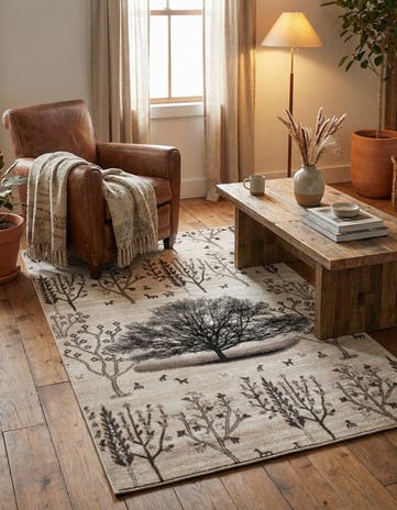 5' 3 x 7' 8 Gabbeh Rug
