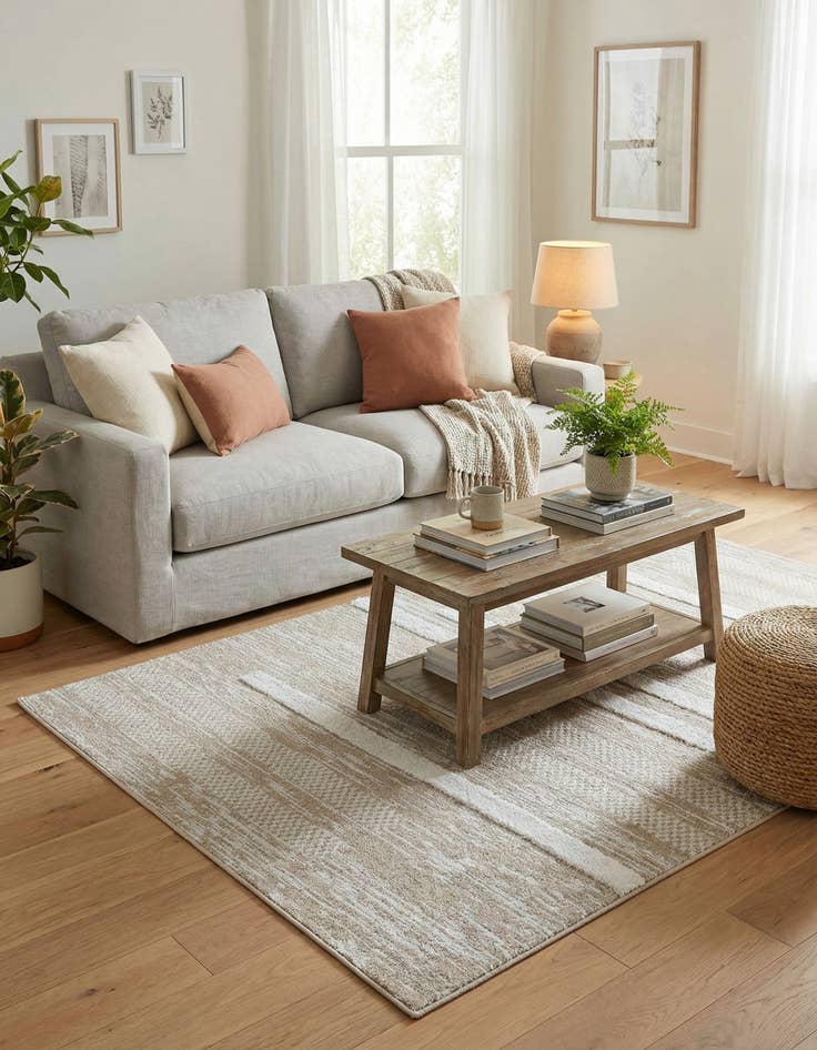 Detail image of 4' 5 x 6' Abbey Rug