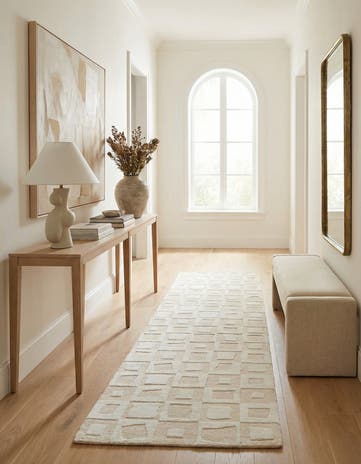 3' x 10' 2 Hand Knotted Darya Wool Runner Rug