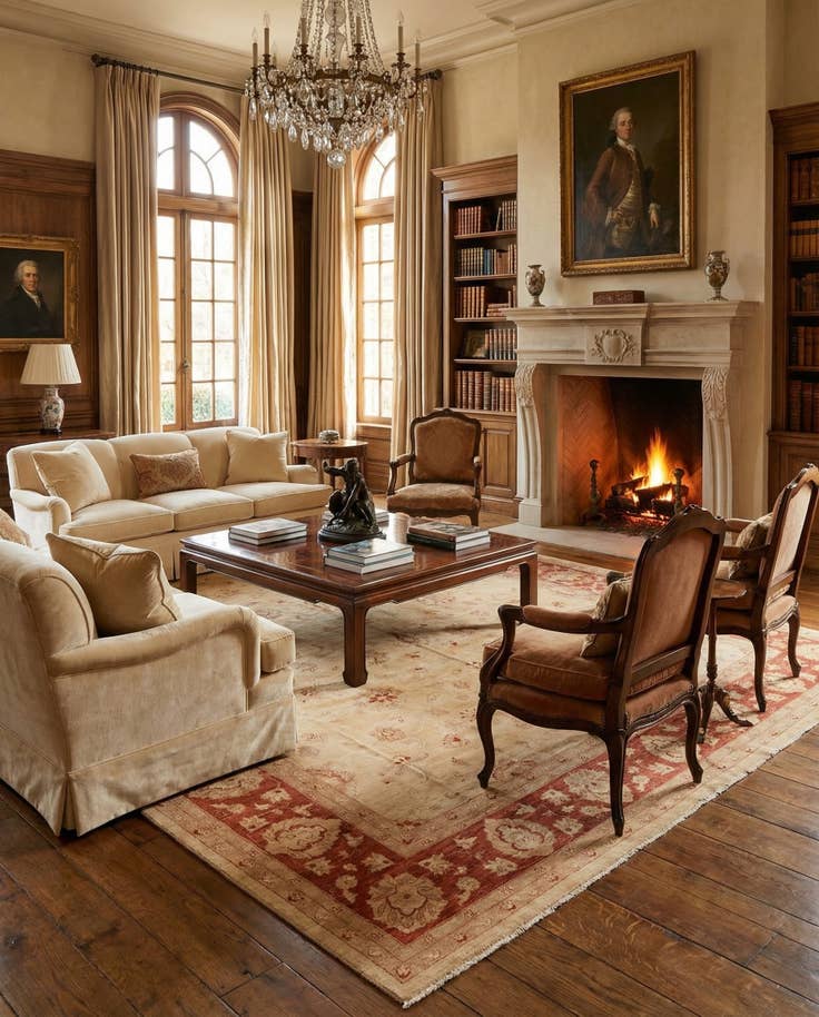 Detail image of 15' 10 x 19' 5 Hand Knotted Peshawar Ziegler Rug