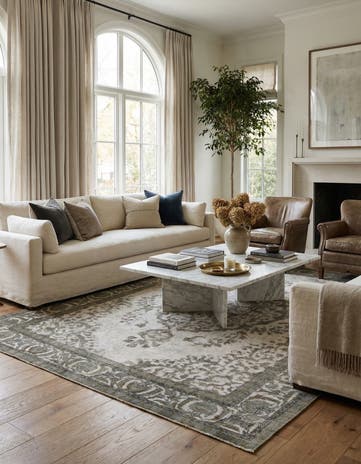 9' 8 x 12' 8 Hand Knotted Ultra Vintage Persian Wool Rug