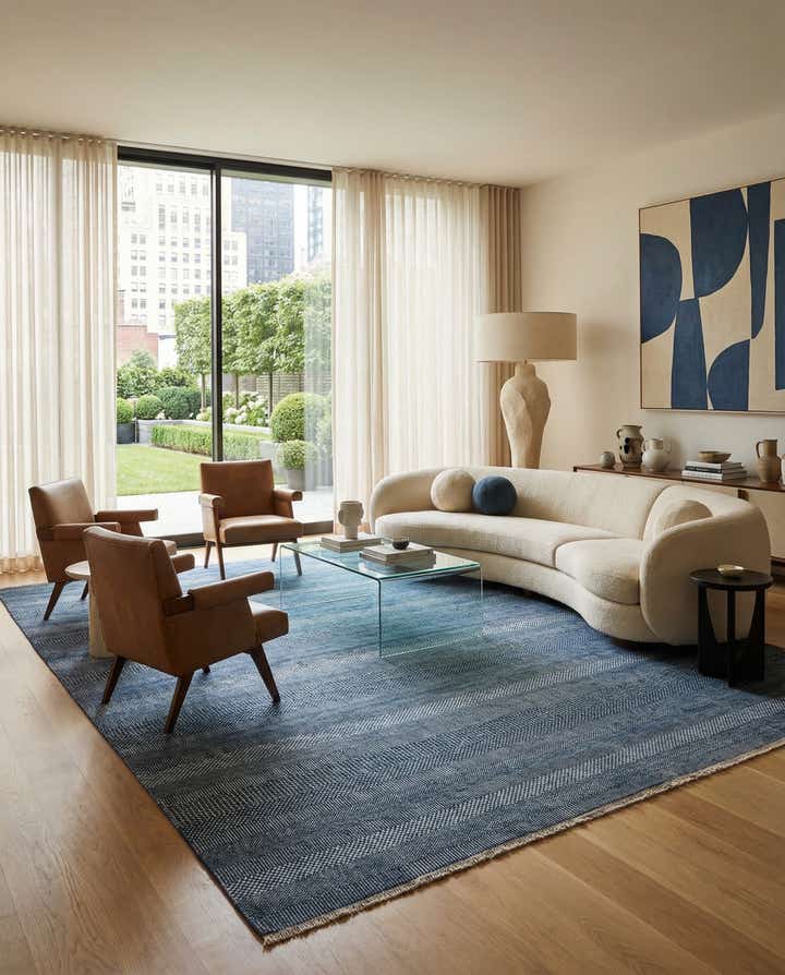 9' 1 x 12' 2 Kamla Wool Rug