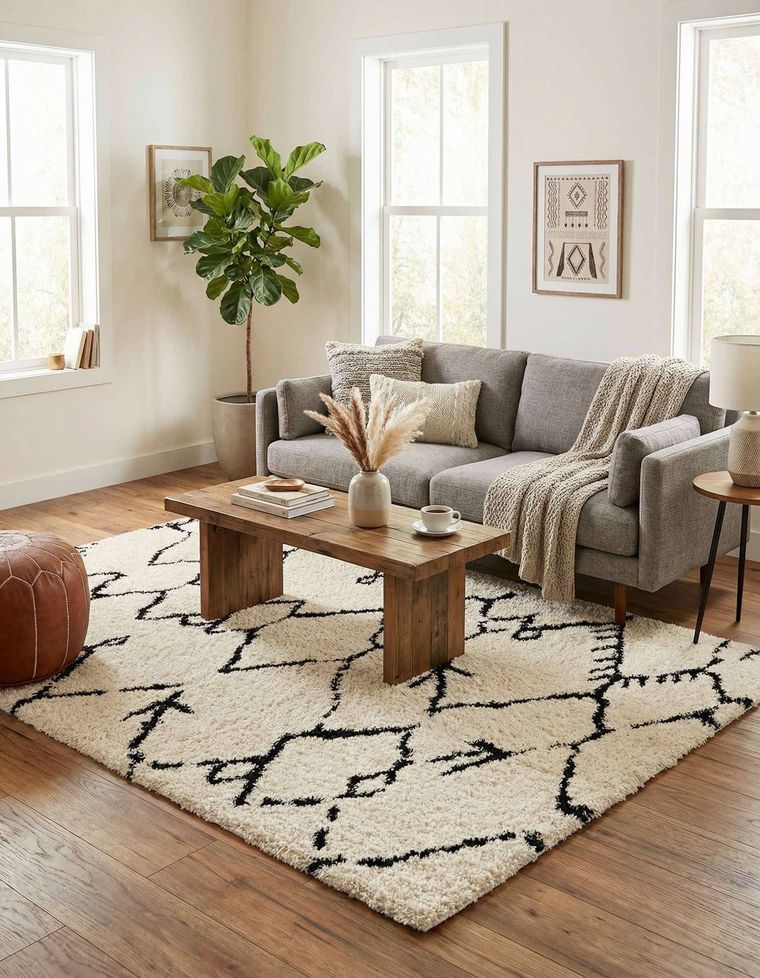 9' x 12' Infinity Shag Rug