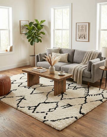 9' x 12' Infinity Shag Rug