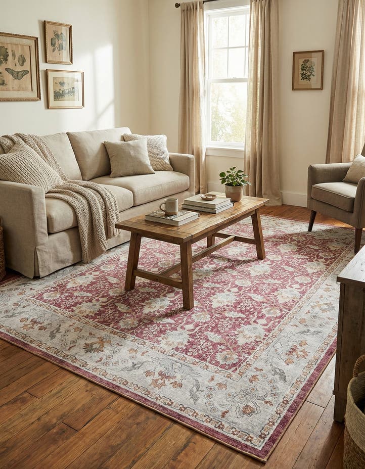 7' 10 x 10' Washable Timeless Rug