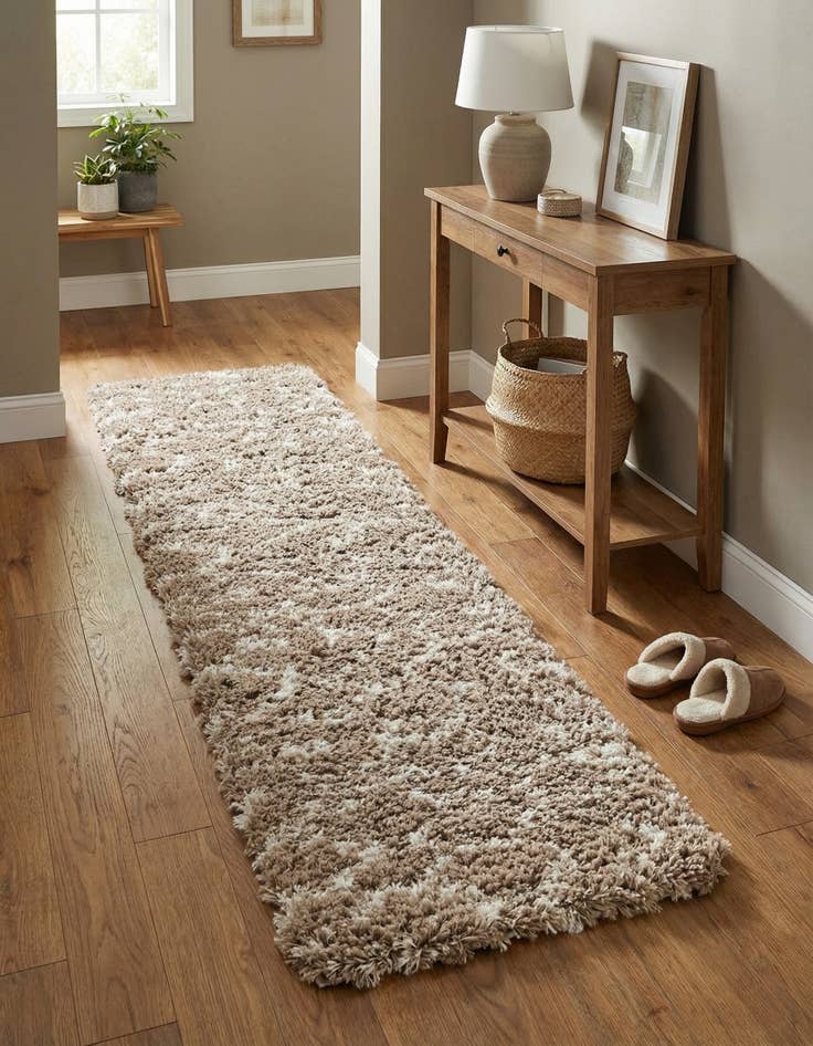 Detail image of  2' x 8' Infinity Shag Runner Rug