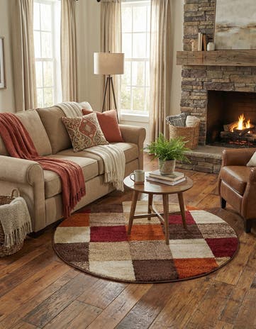Harvest Round Rug