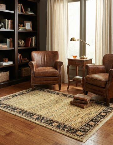 4' 2 x 6' Hand Knotted Darya Rug