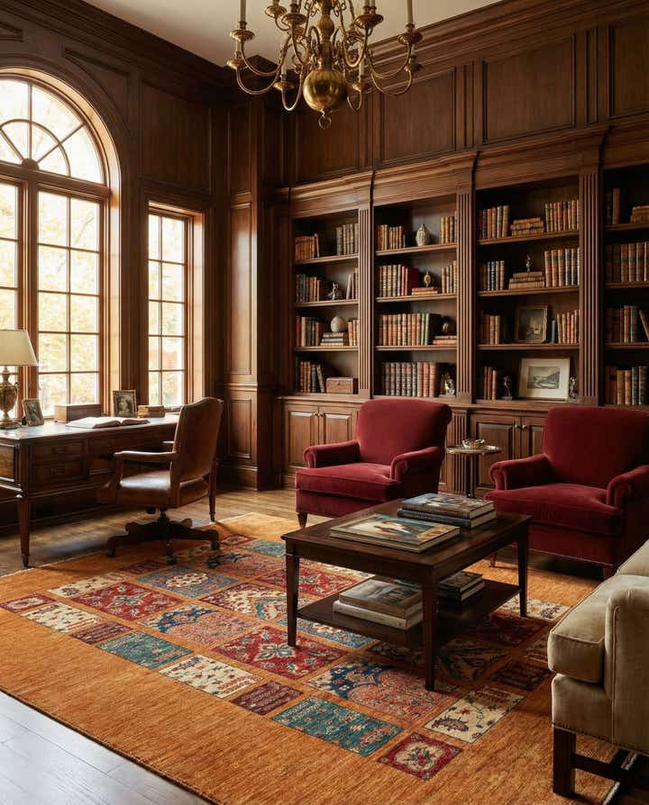 6' 10 x 10' 3 Hand Knotted Ariana Ziegler Oriental Rug