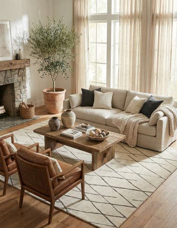 10' x 14' 1 Atlas Moroccan Wool Rug