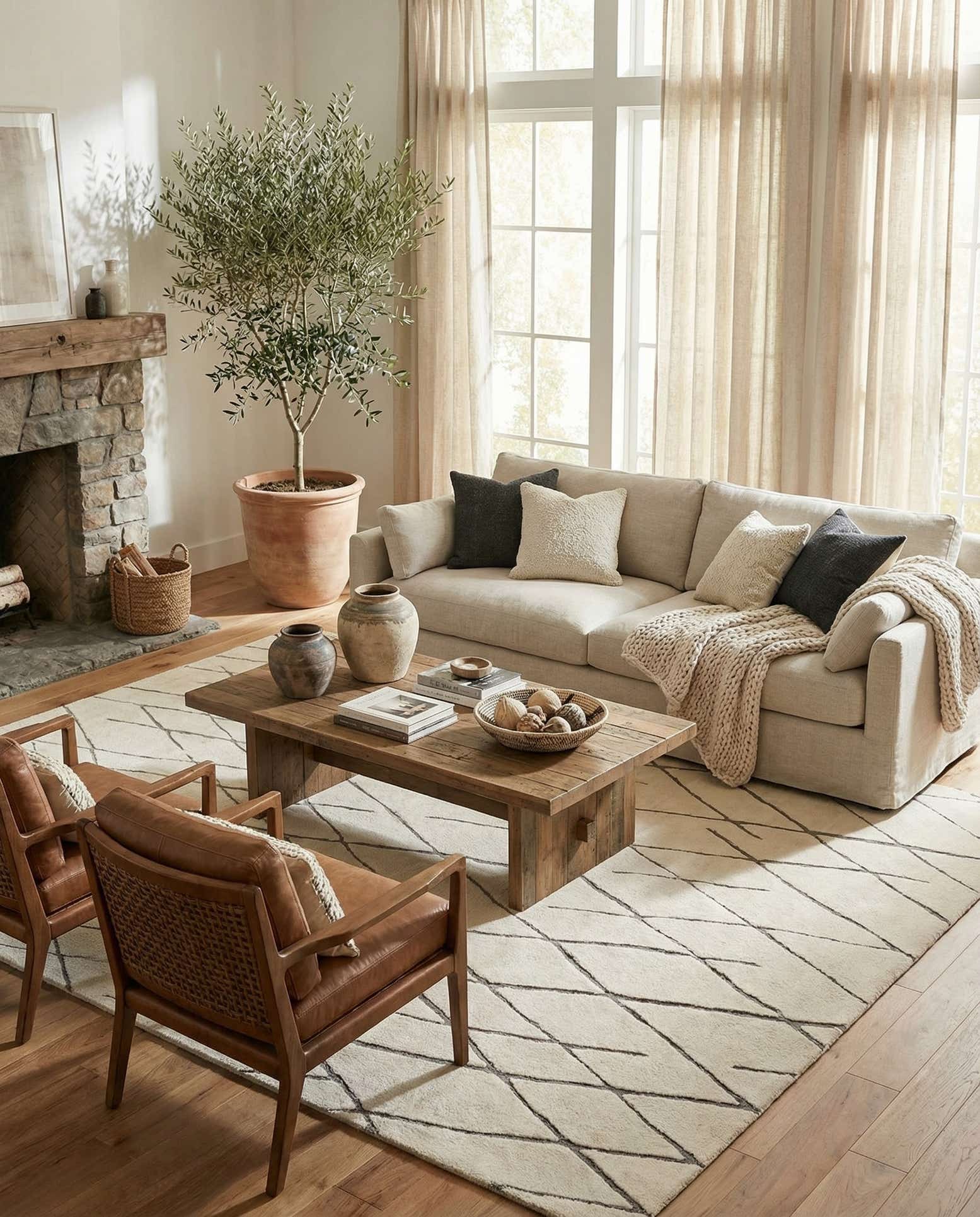 10' x 14' 1 Atlas Moroccan Wool Rug