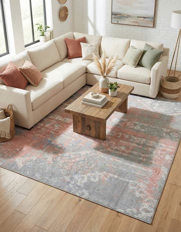 Kamala Washable Square Rug