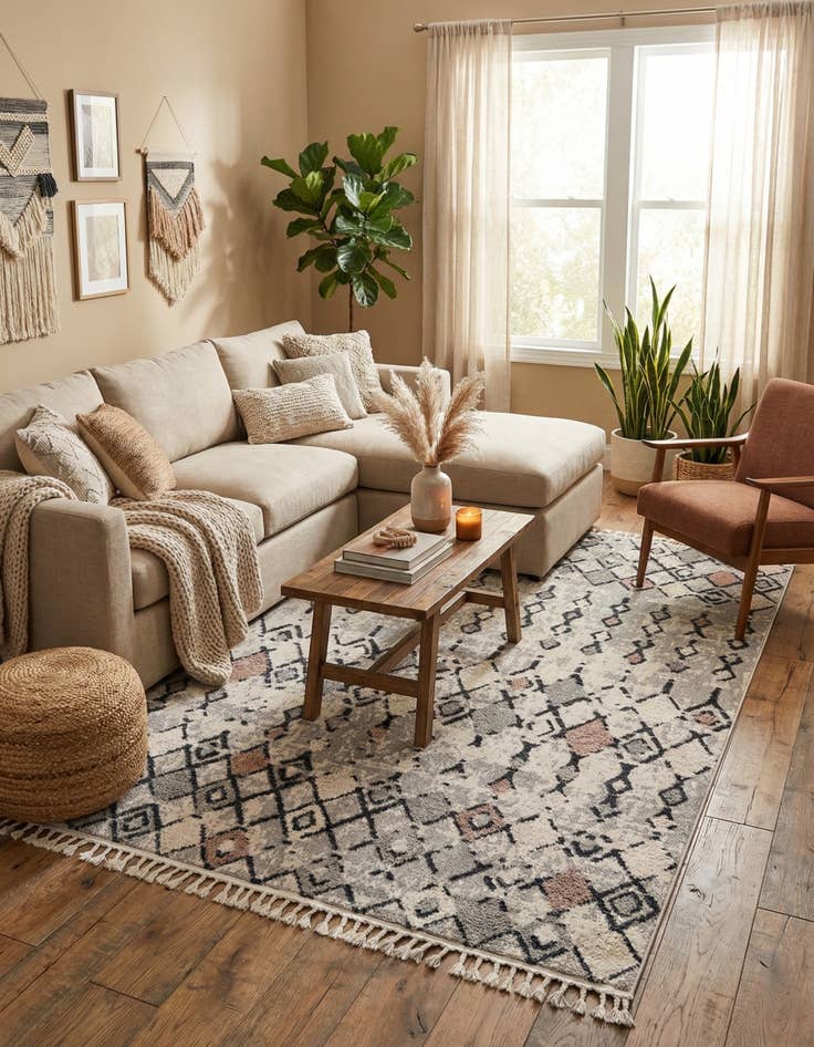 Detail image of  7' 10 x 10' Cherokee Rug