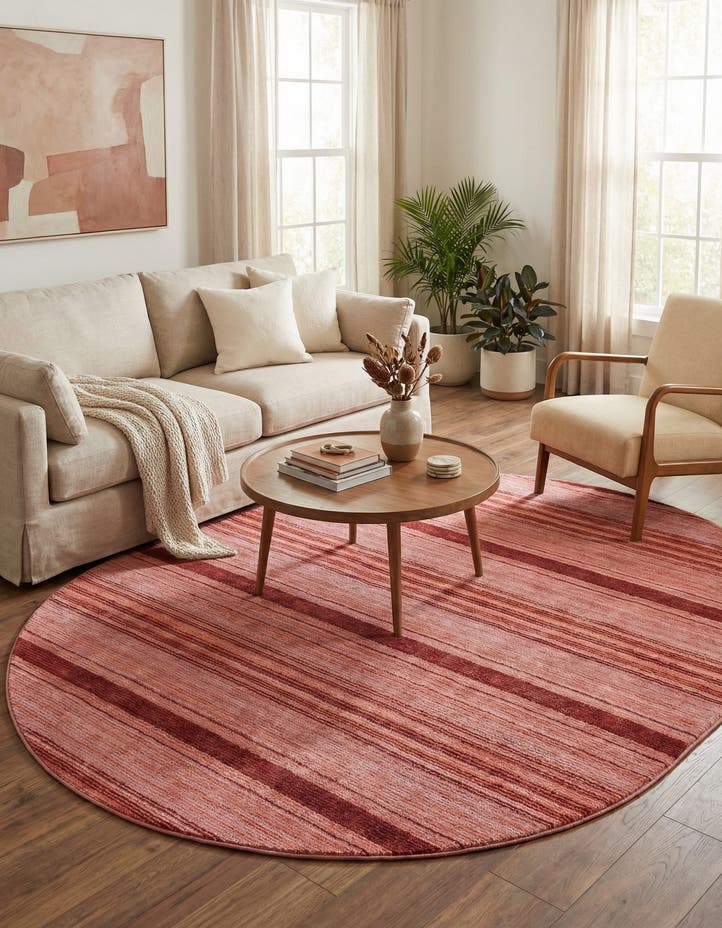 7' 10 x 10' 2 Gemstone Oval Rug