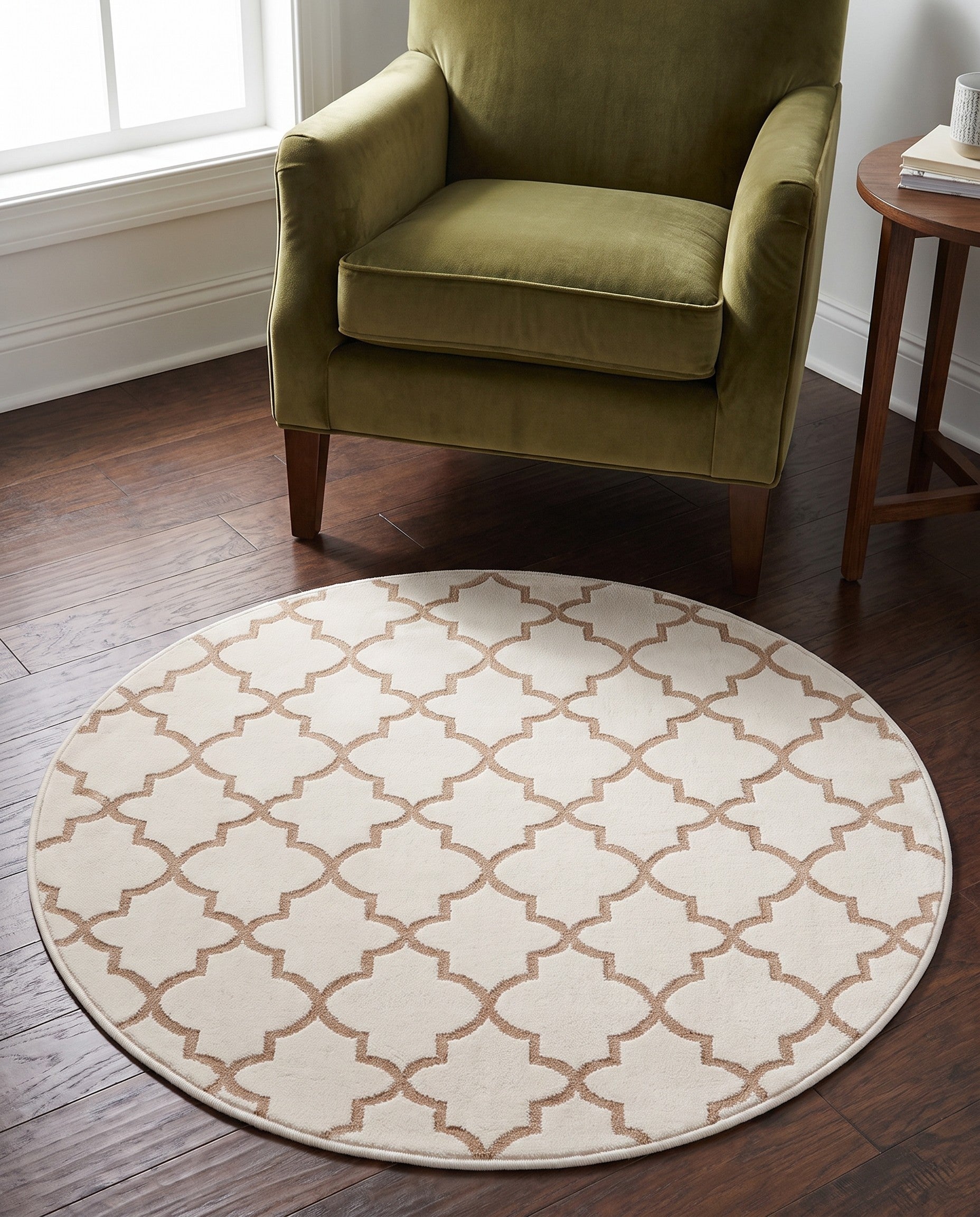 Jill Zarin 3' 3 x 3' 3 Uptown Lincoln Center Round Rug