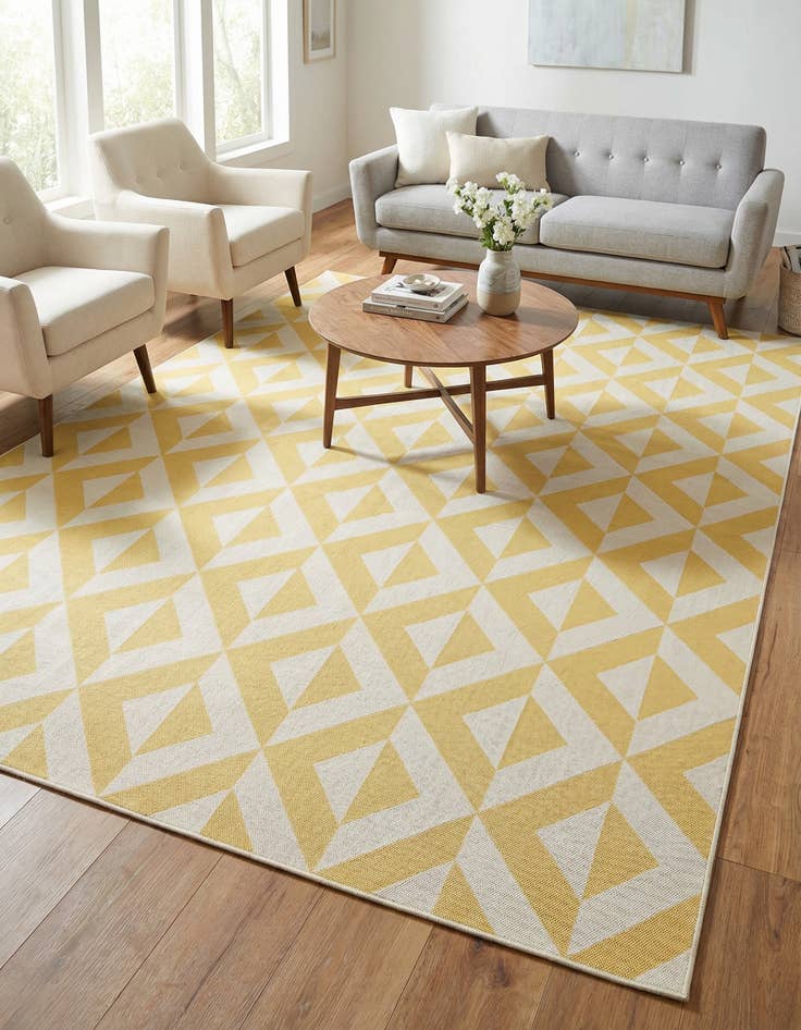 Detail image of 9' x 12'  Washable Jill Zarin Napa Indoor / Outdoor Rug