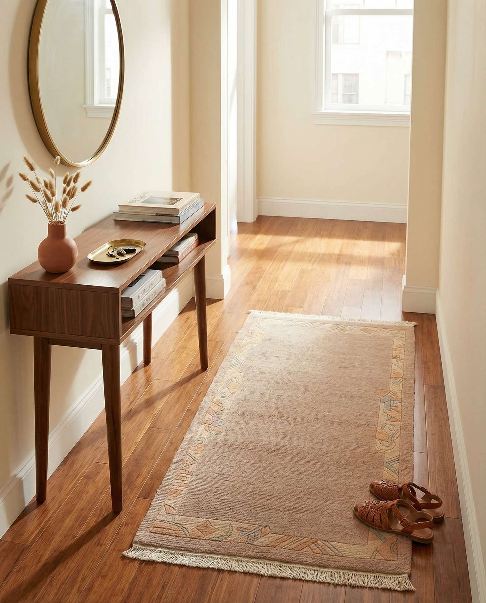 2' 6 x 4' 9 Hand Knotted Nepal Wool Rug