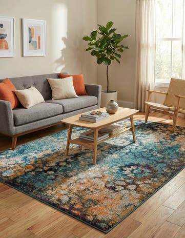 7' x 10' Washable Carnevale Rug