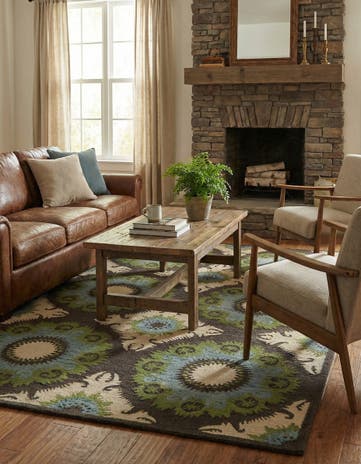 5' 1 x 8' Agra Rug