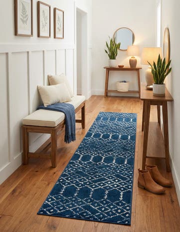 2' x 8' Paxon Trellis Runner Rug