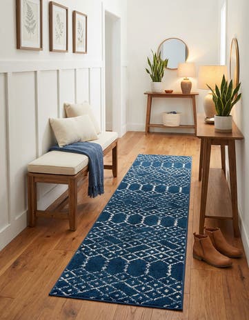 2' x 8' Paxon Trellis Runner Rug