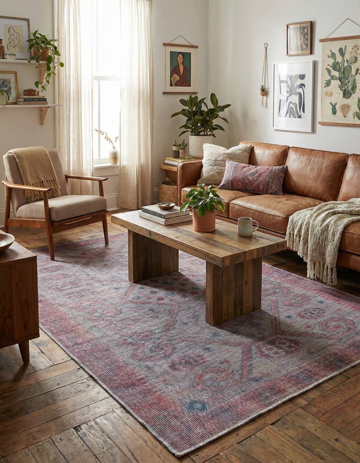 Detail image of  4' x 6'  Washable Sisu Rug