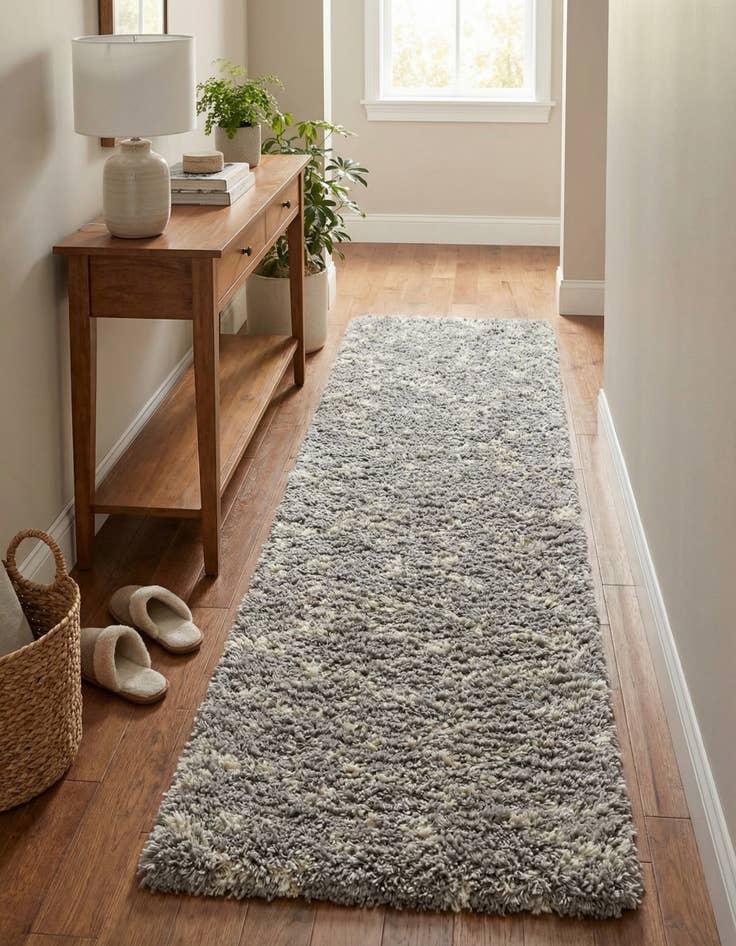 Detail image of  2' 7 x 10' Infinity Shag Runner Rug