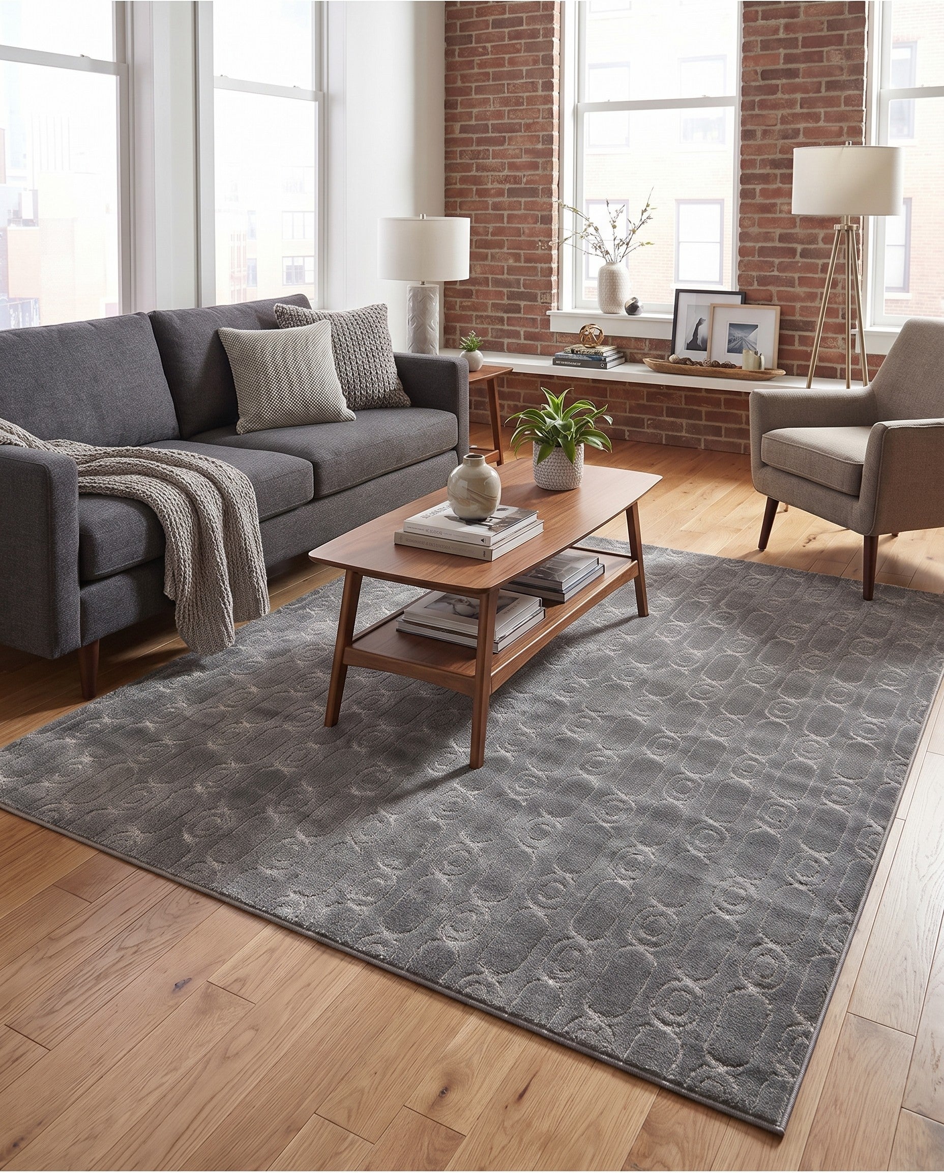 7' 10 x 7' 10 Vogue Geo Square Rug