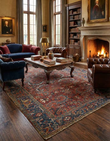 8' x 10' 8 Mehraban Wool Rug