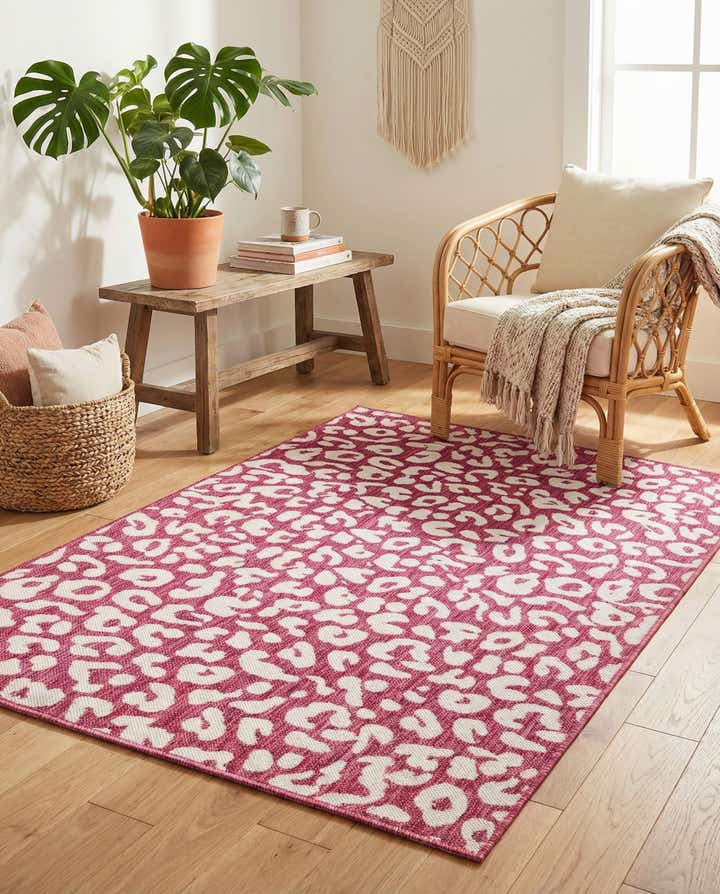 4' x 6' Easy-Clean Safari Indoor / Outdoor Rug