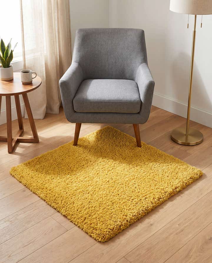 3' x 3' Zermatt Shag Square Rug