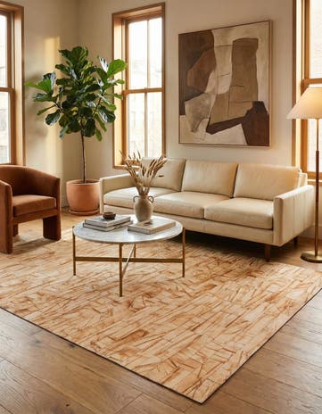 5' x 8' Cowhide - Patchwork Rug