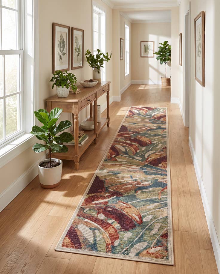 Detail image of 2' 7 x 13' Easy-Clean Baja Indoor / Outdoor Runner Rug